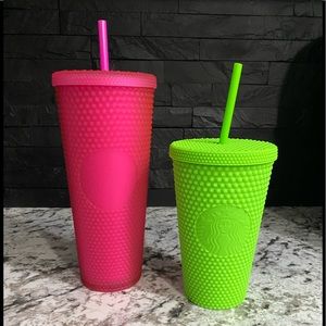 Starbucks Neon Studded Tumblers